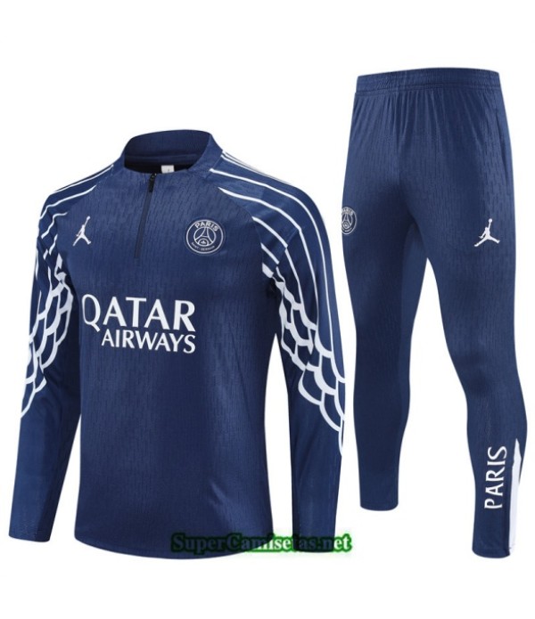Tailandia Chandal Psg Azul Marino/ 2025 2026 S21572