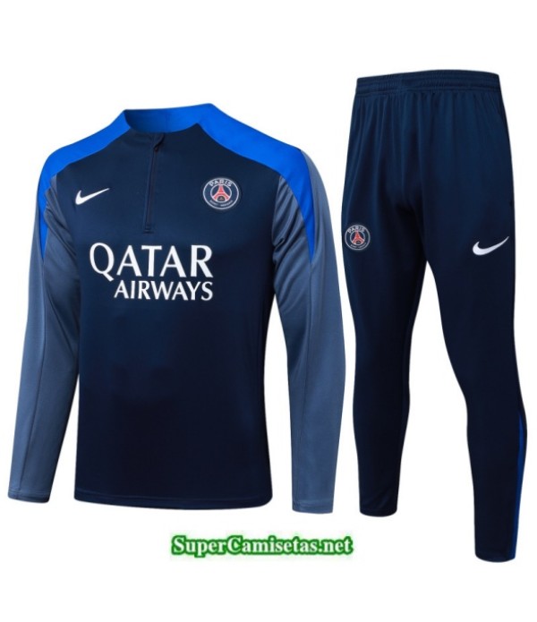 Tailandia Chandal Psg Azul Marino/azul 2025 2026 S21564