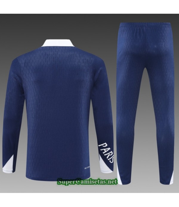 Tailandia Chandal Psg Azul Marino/blanco 2025 2026 S21568