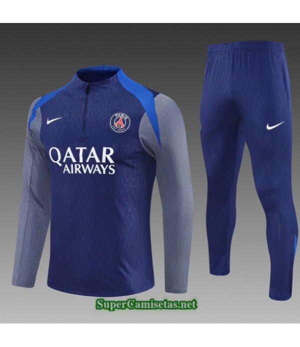 Tailandia Chandal Psg Azul Marino/gris 2025 2026 S21571