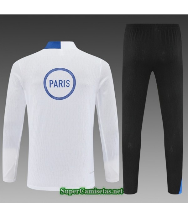 Tailandia Chandal Psg Blanco/negro/azul 2025 2026 S21562