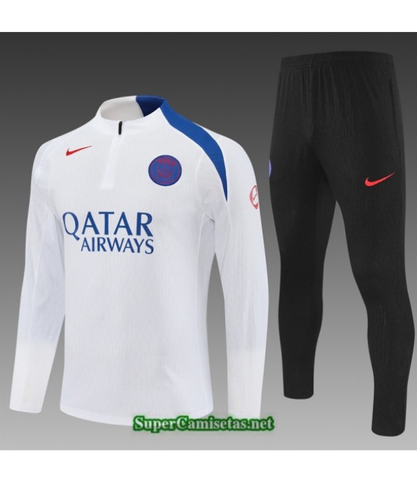 Tailandia Chandal Psg Blanco/negro/azul 2025 2026 S21562