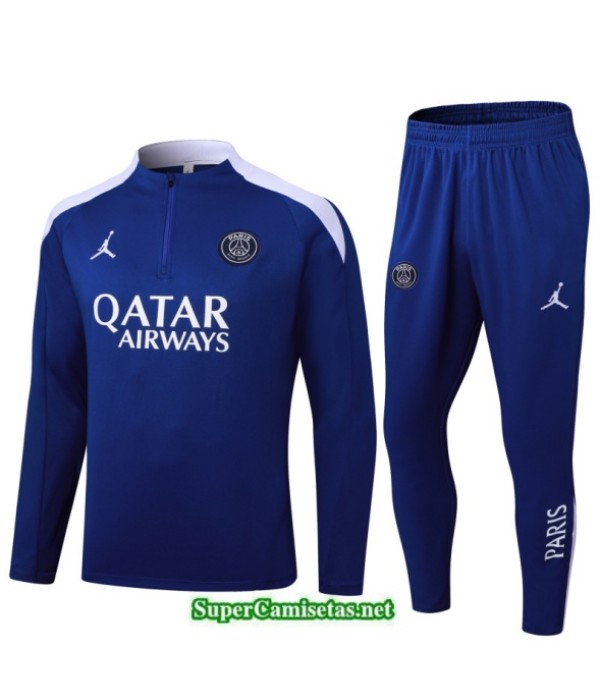 Tailandia Chandal Psg Niño Azul/blanco 2025 2026 S21880