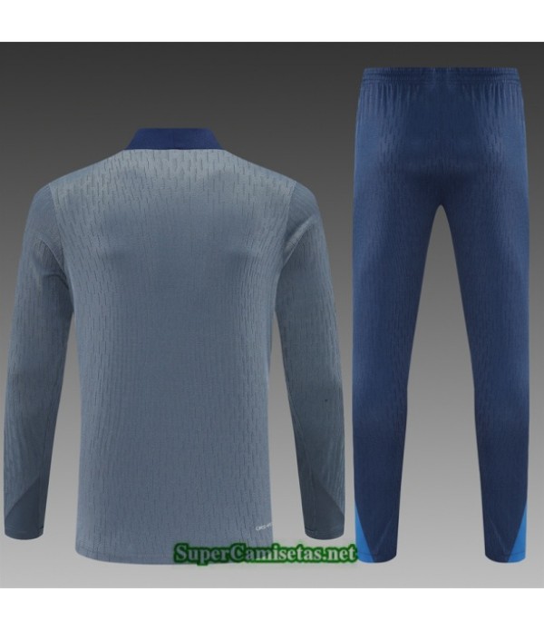Tailandia Chandal Psg Niño Player Gris/azul Marino 2025 2026 S21892