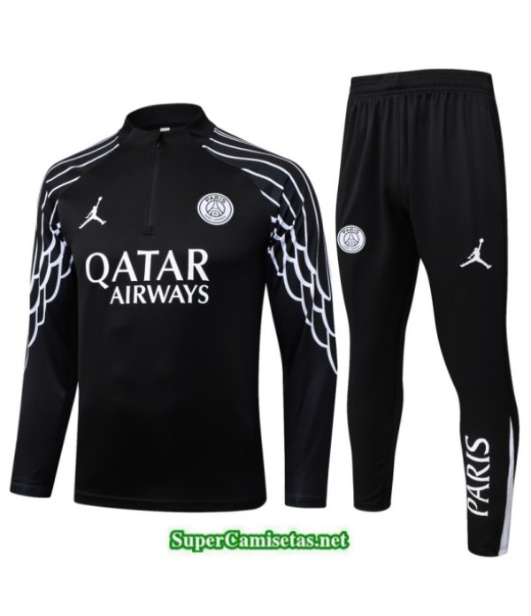 Tailandia Chandal Psg Negro 2025 2026 S21576