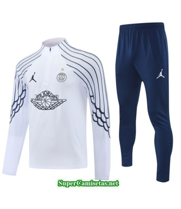 Tailandia Chandal Paris Psg Blanco/azul Marino 2025 2026 S21594