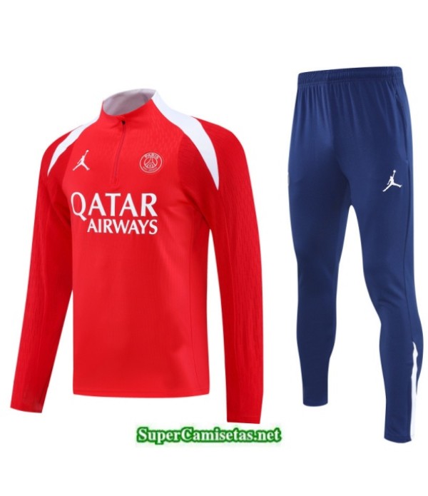 Tailandia Chandal Paris Psg Rojo/azul Marino/blanco 2025 2026 S21592
