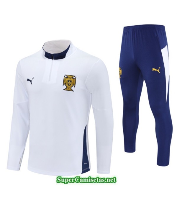 Tailandia Chandal Portugal Blanco/azul 2025 2026 S21632