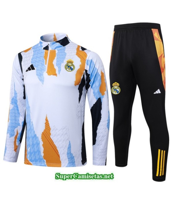 Tailandia Chandal Real Madrid Azul/blanco/amarillo 2025 2026 S21508