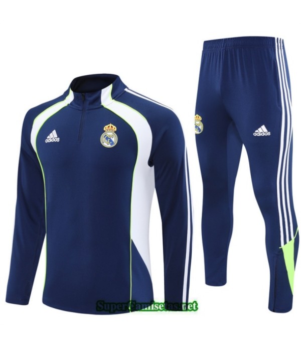 Tailandia Chandal Real Madrid Azul Marino/blanco/verde 2025 2026 S21481