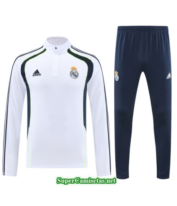 Tailandia Chandal Real Madrid Blanco/azul Marino/verde 2025 2026 S21544