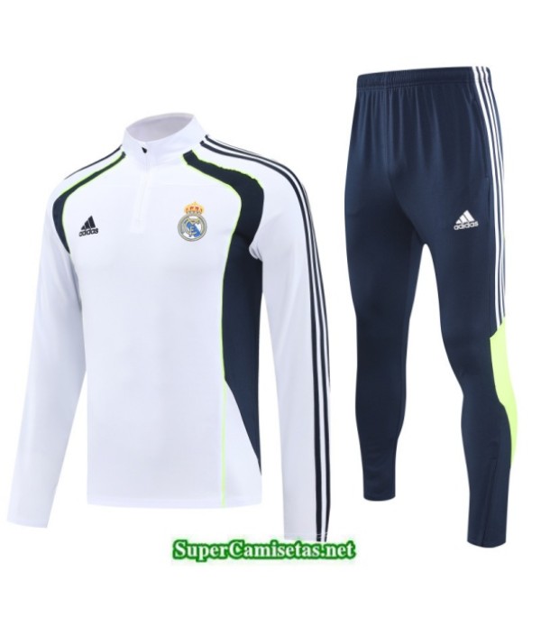 Tailandia Chandal Real Madrid Blanco/azul Marino/verde 2025 2026 S21544