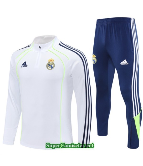 Tailandia Chandal Real Madrid Blanco/azul/verde 2025 2026 S21459