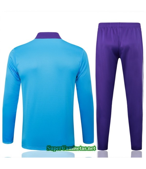 Tailandia Chandal Real Madrid Niño Azul Claro/violeta/blanco 2025 2026 S21840