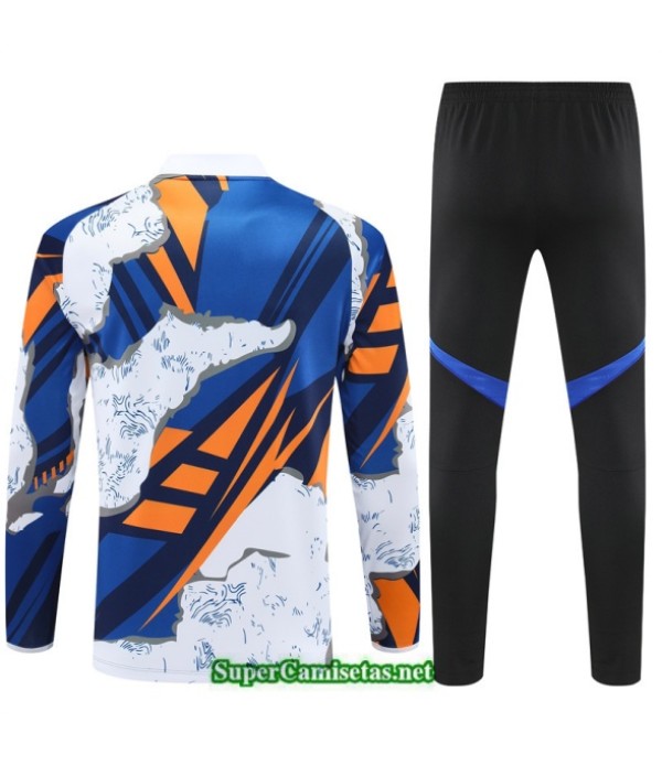 Tailandia Chandal Real Madrid Niño Amarillo/azul/negro 2025 2026 S21828