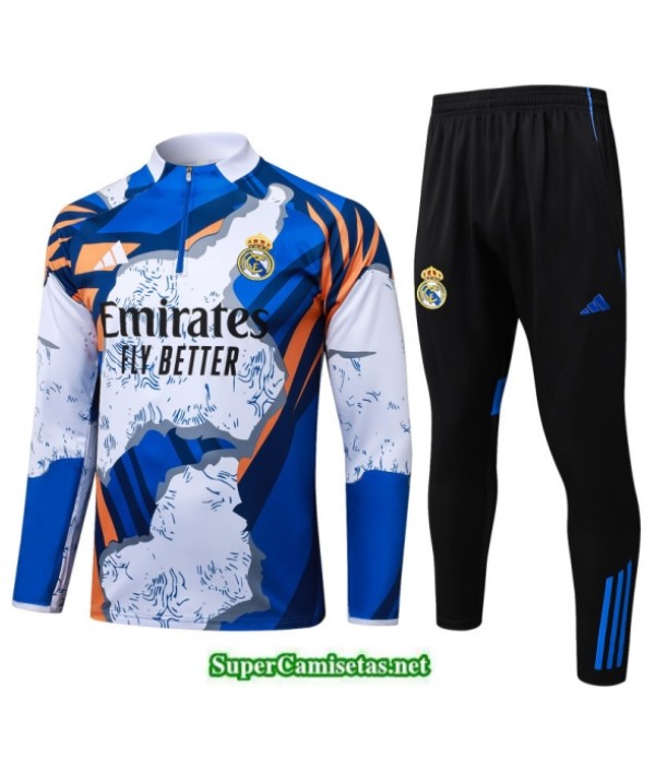 Tailandia Chandal Real Madrid Niño Negro 2025 2026 S21837