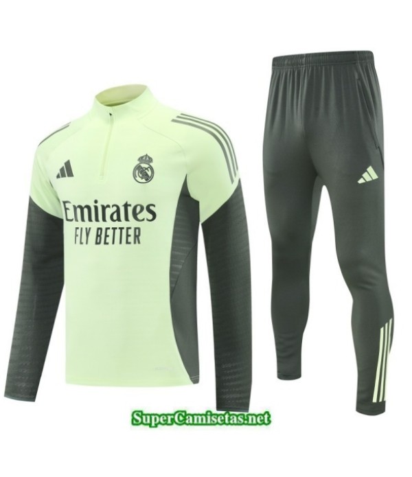 Tailandia Chandal Real Madrid Verde Claro 2025 2026 S21540