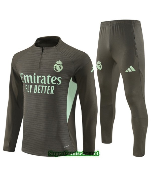 Tailandia Chandal Real Madrid Player Caqui/verde 2025 2026 S21539