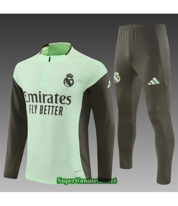 Tailandia Chandal Real Madrid Player Niño Verde 2025 2026 S21868