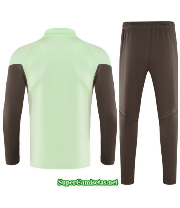 Tailandia Chandal Real Madrid Verde/marrón 2025 2026 S21550