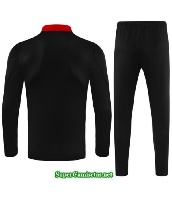 Tailandia Chandal Sc Internacional Niño Negro/rojo 2025 2026 S21736