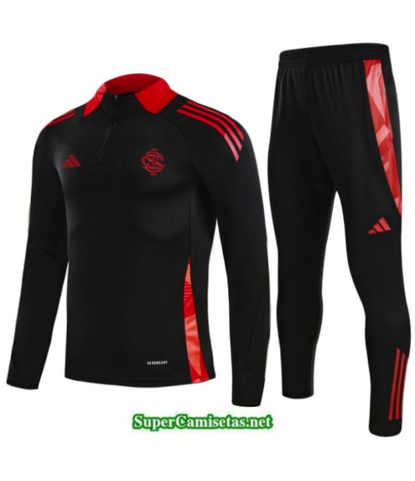 Tailandia Chandal Sc Internacional Niño Negro/rojo 2025 2026 S21736