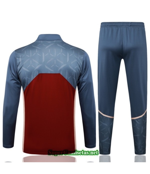 Tailandia Chandal Sao Paulo Rojo/gris Oscuro 2025 2026 S21368