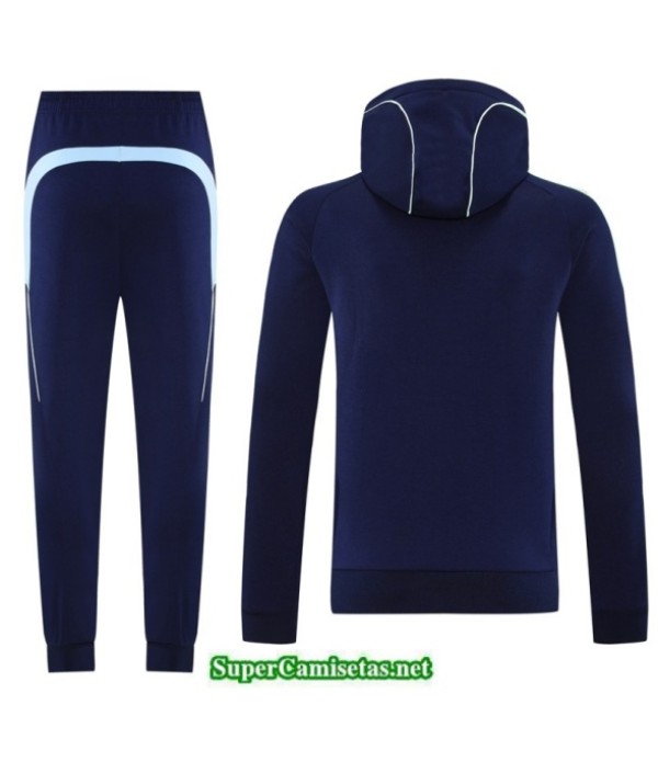 Tailandia Chándal Sudadera Con Capucha Ajax Azul Marino 2025 2026 S21312