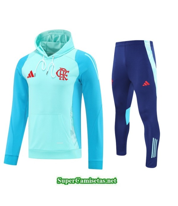 Tailandia Chándal Sudadera Con Capucha Flamengo Verde/azul 2025 2026 S21343