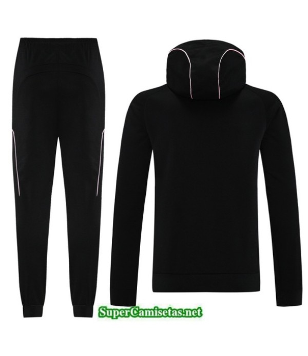 Tailandia Chándal Sudadera Con Capucha Inter Miami Negro/rosa 2025 2026 S21361