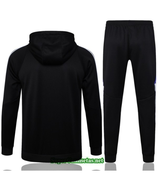 Tailandia Chándal Sudadera Con Capucha Real Madrid Negro/violeta 2025 2026 S21499