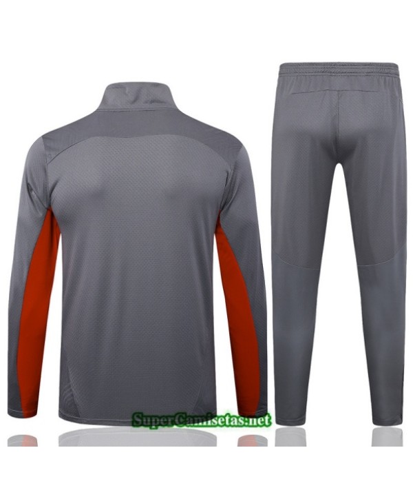 Tailandia Chaqueta Chándal Ac Milan Gris/rojo 2025 2026 S21674