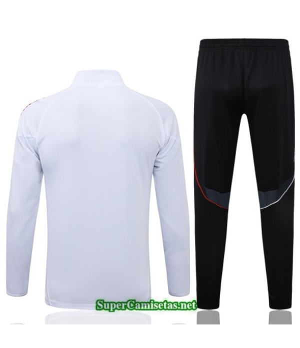 Tailandia Chaqueta Chándal Ajax Blanco/rojo 2025 2026 S21305
