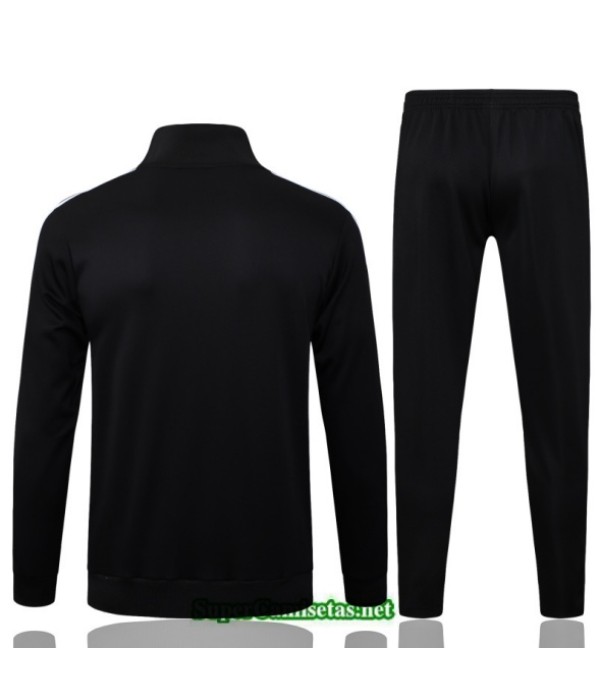 Tailandia Chaqueta Chándal Alemania Negro/blanco 2025 2026 S21606