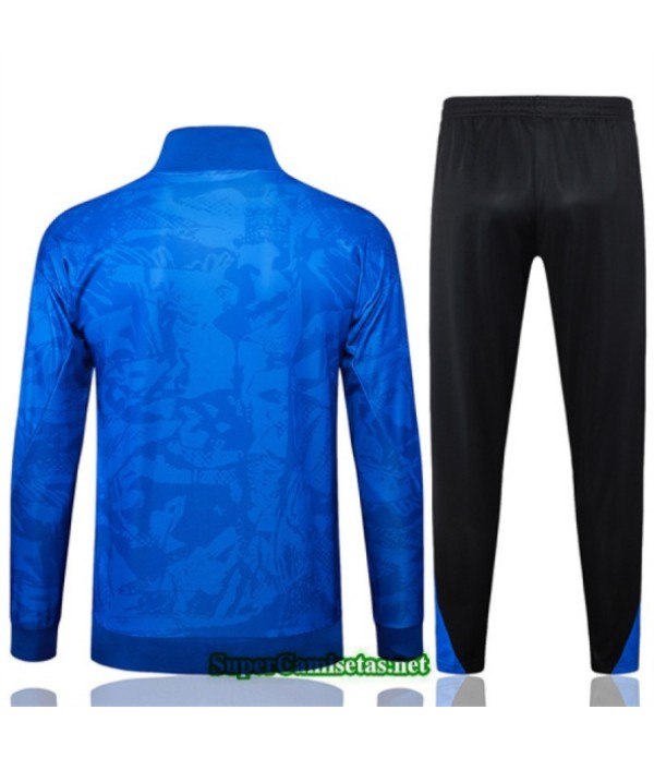 Tailandia Chaqueta Chándal Barcelona Niño Azul/negro 2025 2026 S21769