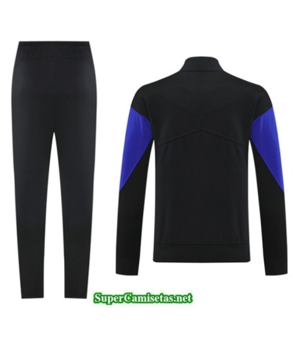 Tailandia Chaqueta Chándal Barcelona Negro/azul 2025 2026 S21422