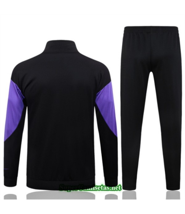 Tailandia Chaqueta Chándal Barcelona Negro/violeta 2025 2026 S21425
