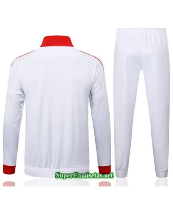 Tailandia Chaqueta Chándal Bayern Munich Blanco/rojo 2025 2026 S21376