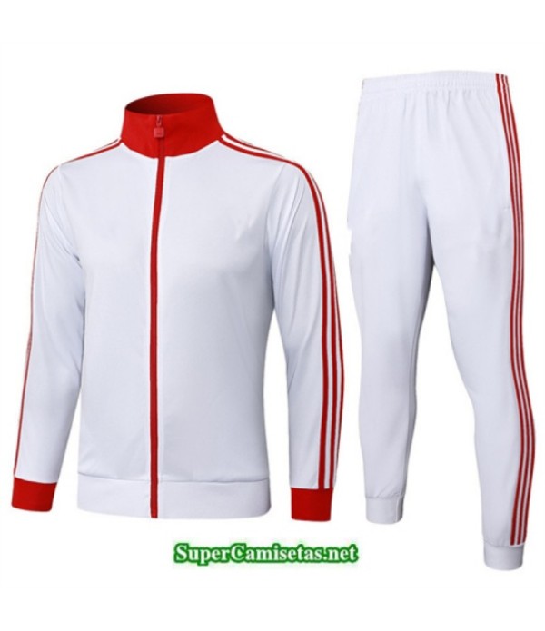 Tailandia Chaqueta Chándal Bayern Munich Blanco/rojo 2025 2026 S21376
