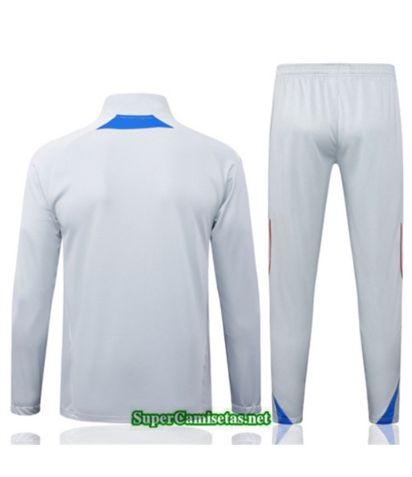 Tailandia Chaqueta Chándal Bayern Munich Gris/azul 2025 2026 S21389