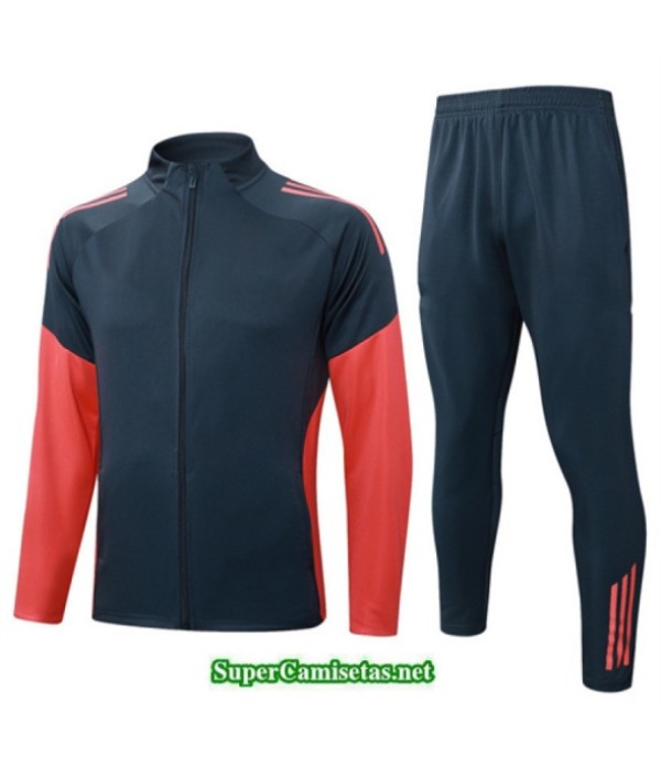 Tailandia Chaqueta Chándal Bayern Munich Niño Gris Oscuro/naranja 2025 2026 S21753