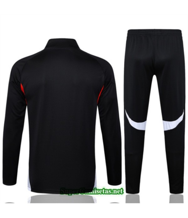 Tailandia Chaqueta Chándal Bayern Munich Niño Negro/rojo/blanco 2025 2026 S21747