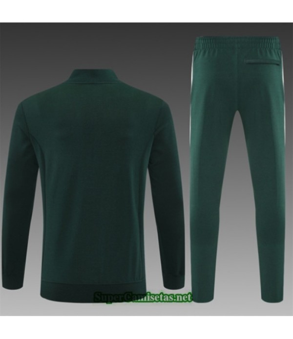 Tailandia Chaqueta Chándal Bayern Munich Verde/blanco 2025 2026 S21397