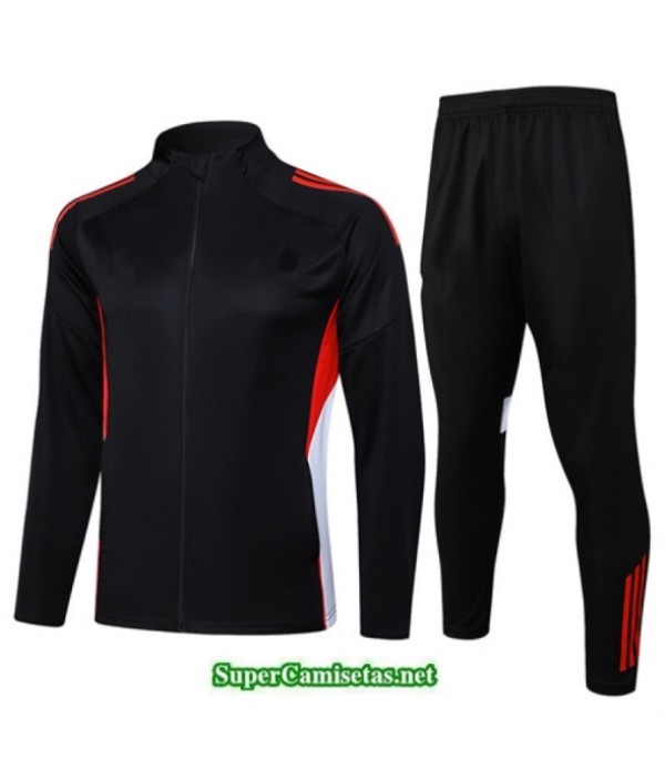 Tailandia Chaqueta Chándal Bayern Munich Negro/rojo/blanco 2025 2026 S21385