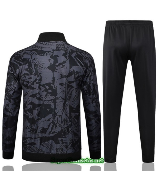 Tailandia Chaqueta Chándal Corinthians Negro 2025 2026 S21330