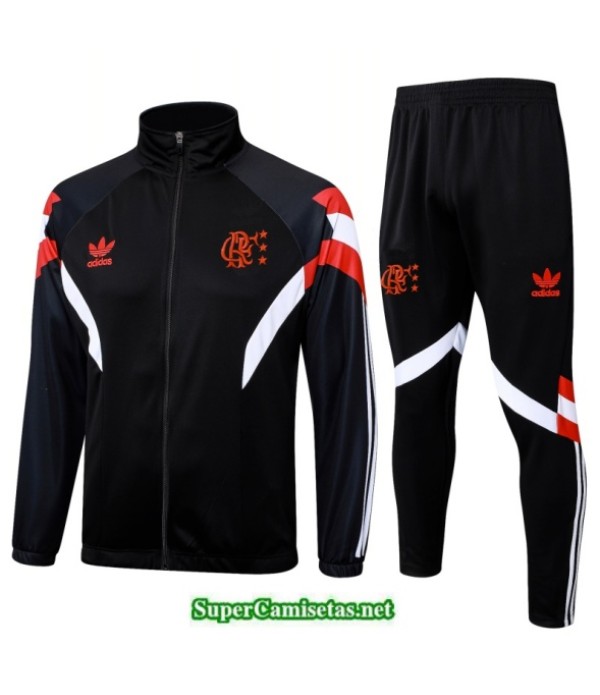 Tailandia Chaqueta Chándal Flamengo Negro/rojo/blanco 2025 2026 S21340