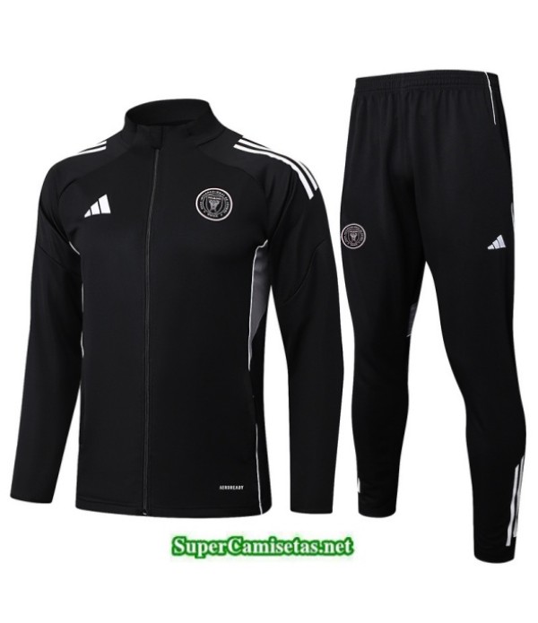 Tailandia Chaqueta Chándal Inter Miami Niño Negro/blanco 2025 2026 S21732