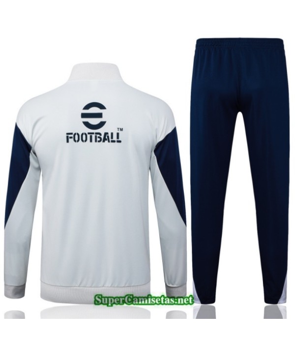 Tailandia Chaqueta Chándal Inter Milan Blanco/azul Marino 2025 2026 S21679