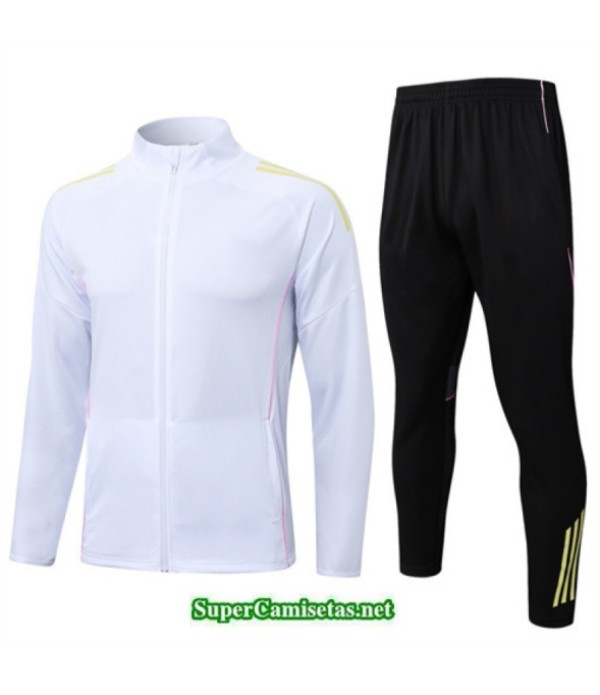 Tailandia Chaqueta Chándal Juventus Blanco/amarillo/negro 2025 2026 S21690