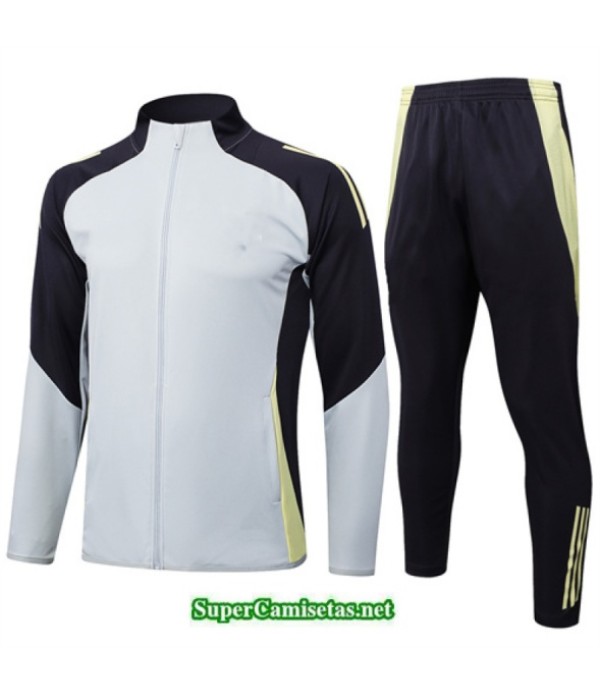 Tailandia Chaqueta Chándal Juventus Gris/negro/verde 2025 2026 S21695